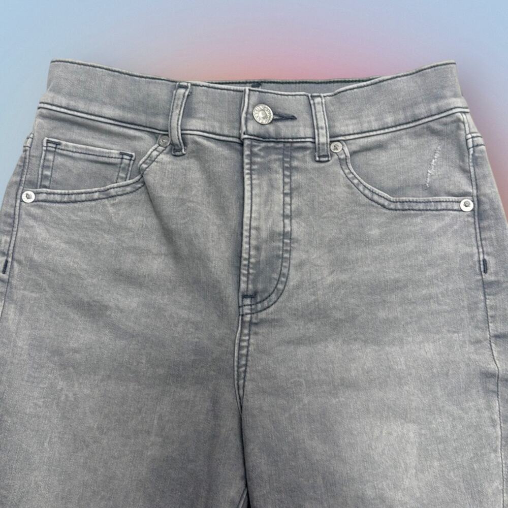 EXPRESS Women’s 2 Gray Distressed HIGH RISE SKINNY Jeans